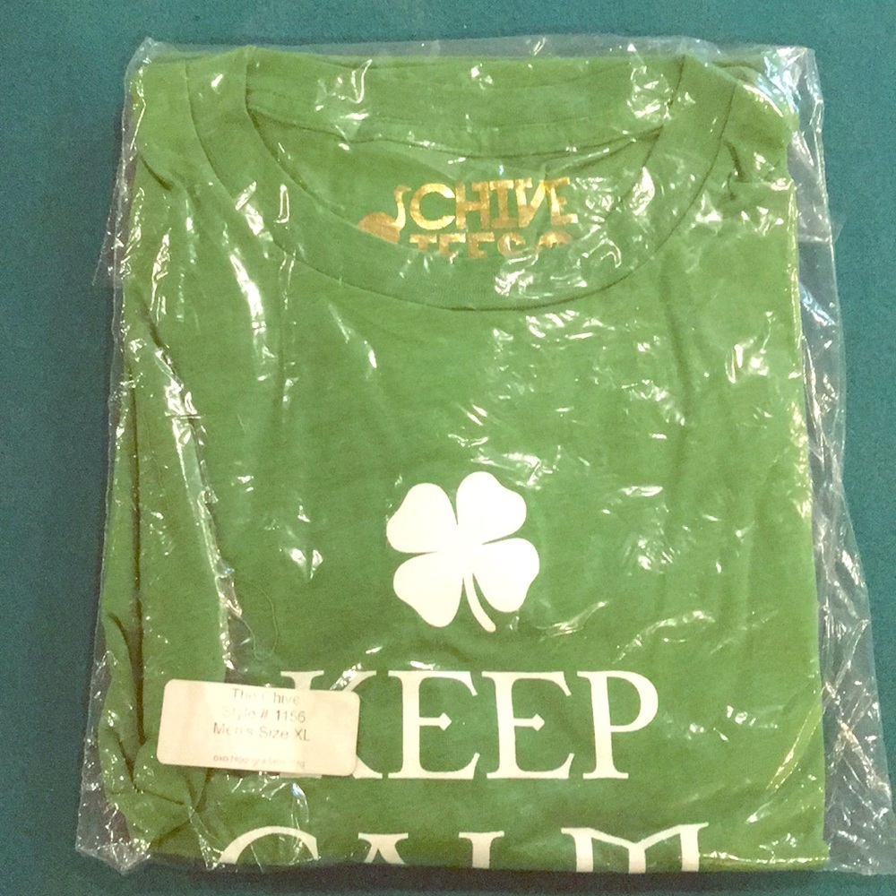 Keep Calm & Chive On St. Patty’s T-shirt